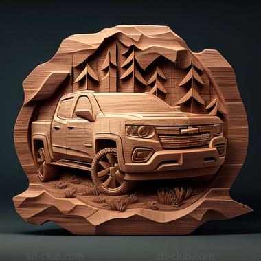 3D model Chevrolet Colorado (STL)